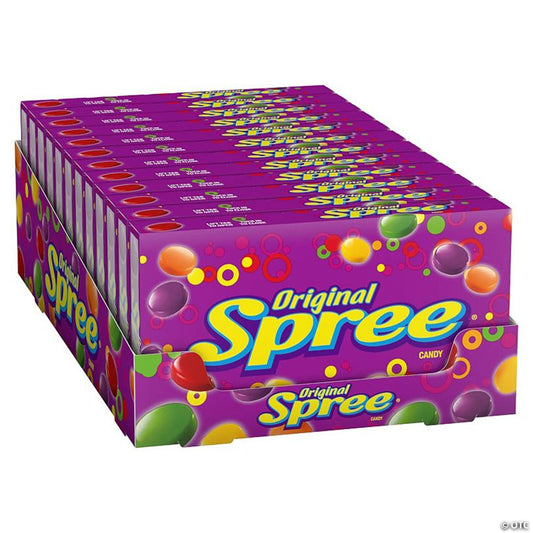 60 oz. Original Spree Fruit-Flavored Candies Theater Boxes - 12 Pc.
