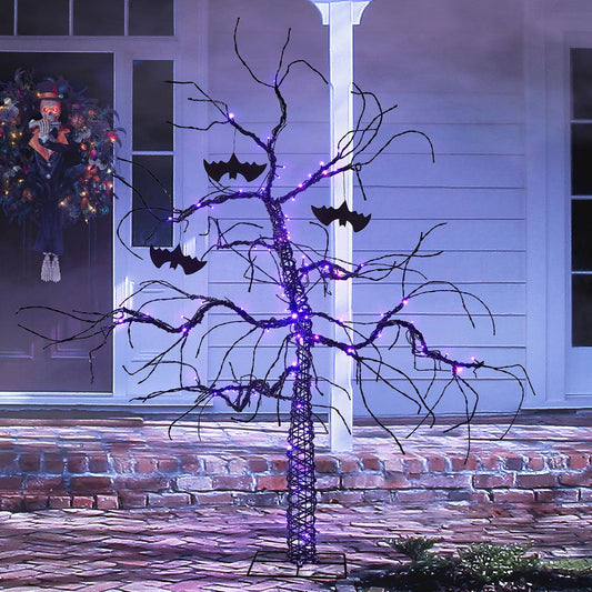 Member's Mark 5' Pre-Lit Color Changing Spooky Tree | USA Decoration®