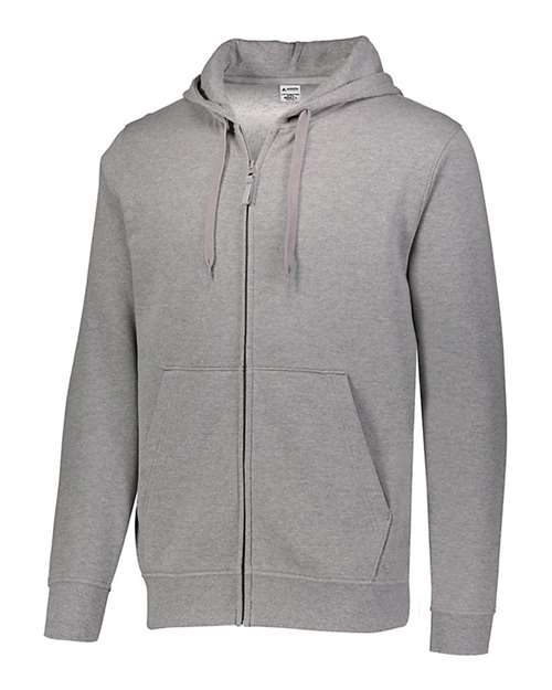Men's Long Sleeve 60/40 Fleece Full-Zip Hoodie | USA Decoration