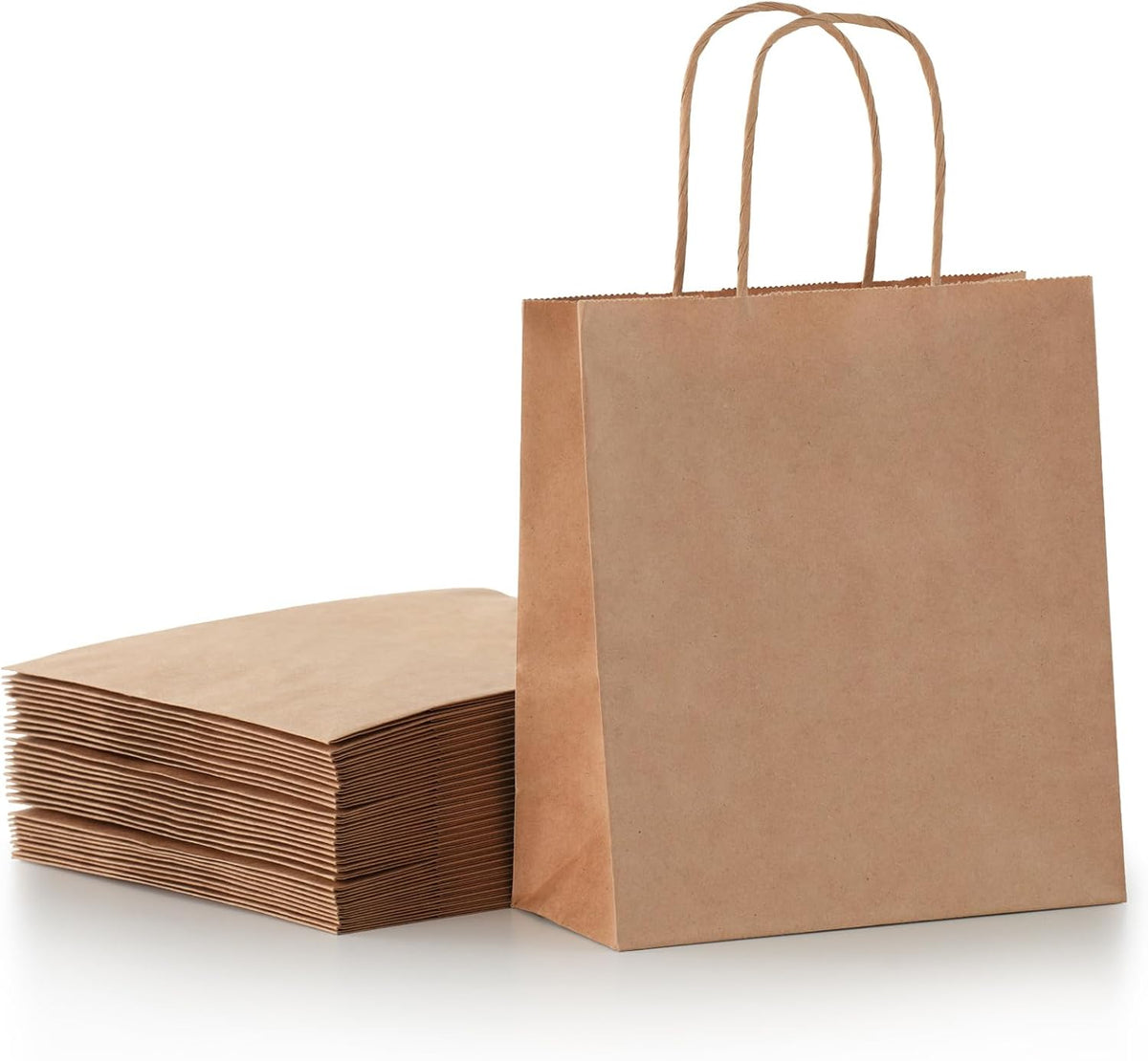 Parmedu Small Paper Gift Bags with Handles, 6 Colors, 30 Pack