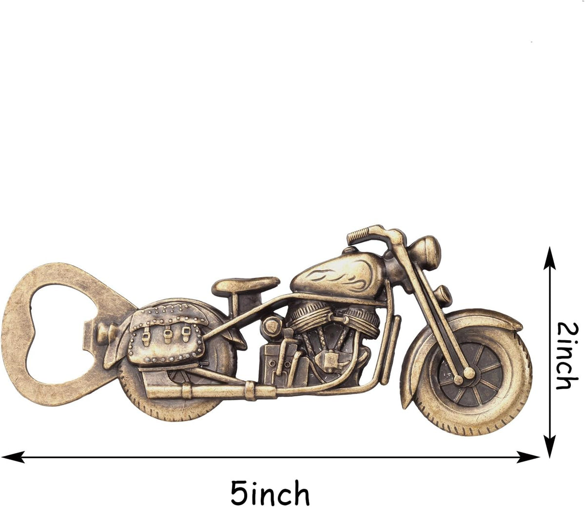 Motorcycle Gifts for Men, Beer Bottle Opener Gift for Christmas Fathers Day