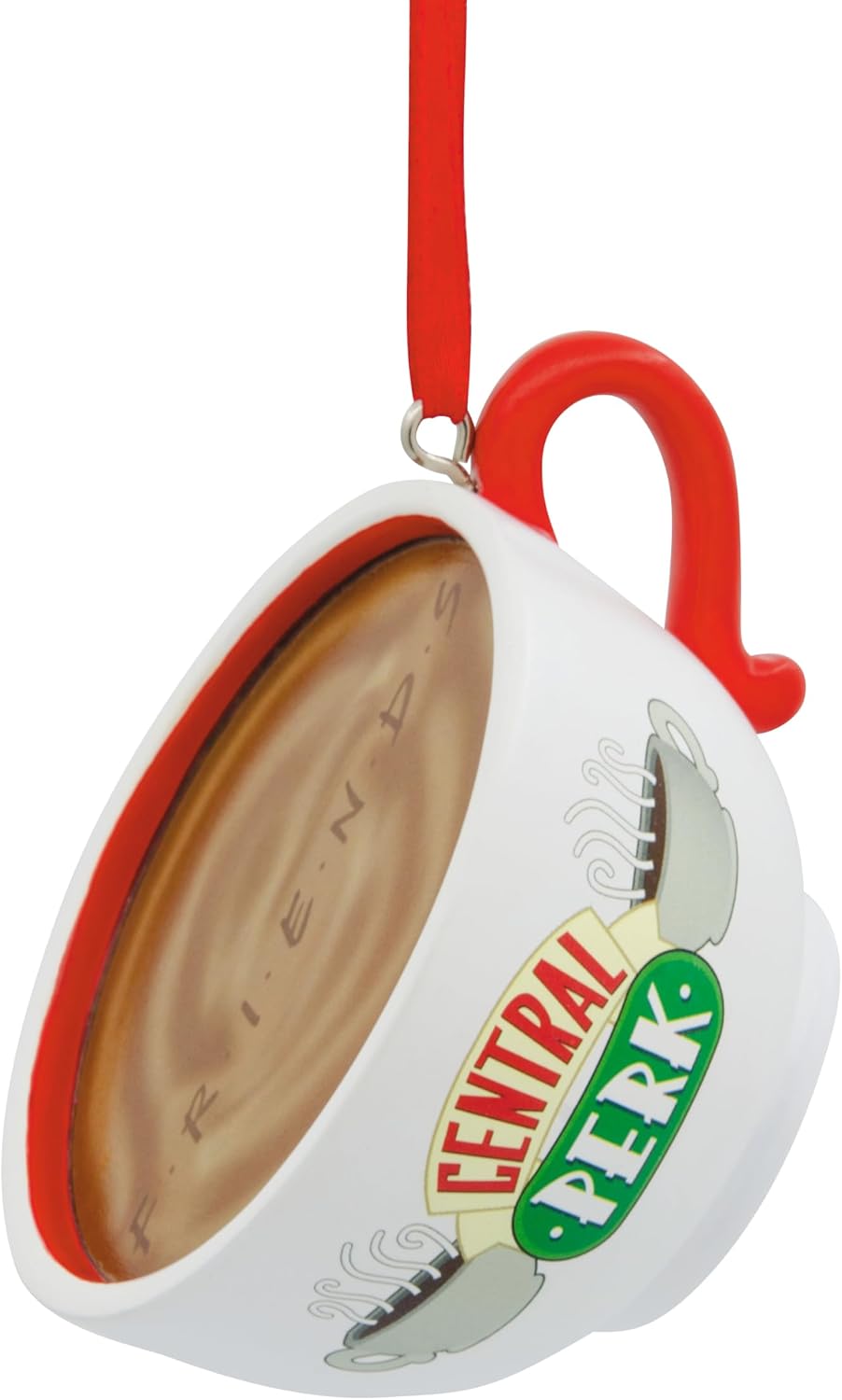 Hallmark Friends Central Perk Cafe Coffee Cup Christmas Ornament