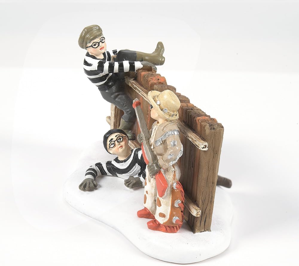 Department 56 A Christmas Story Village Ralphie and Ol' Blue Save the Day Accessory Figurine 2.5 Inch