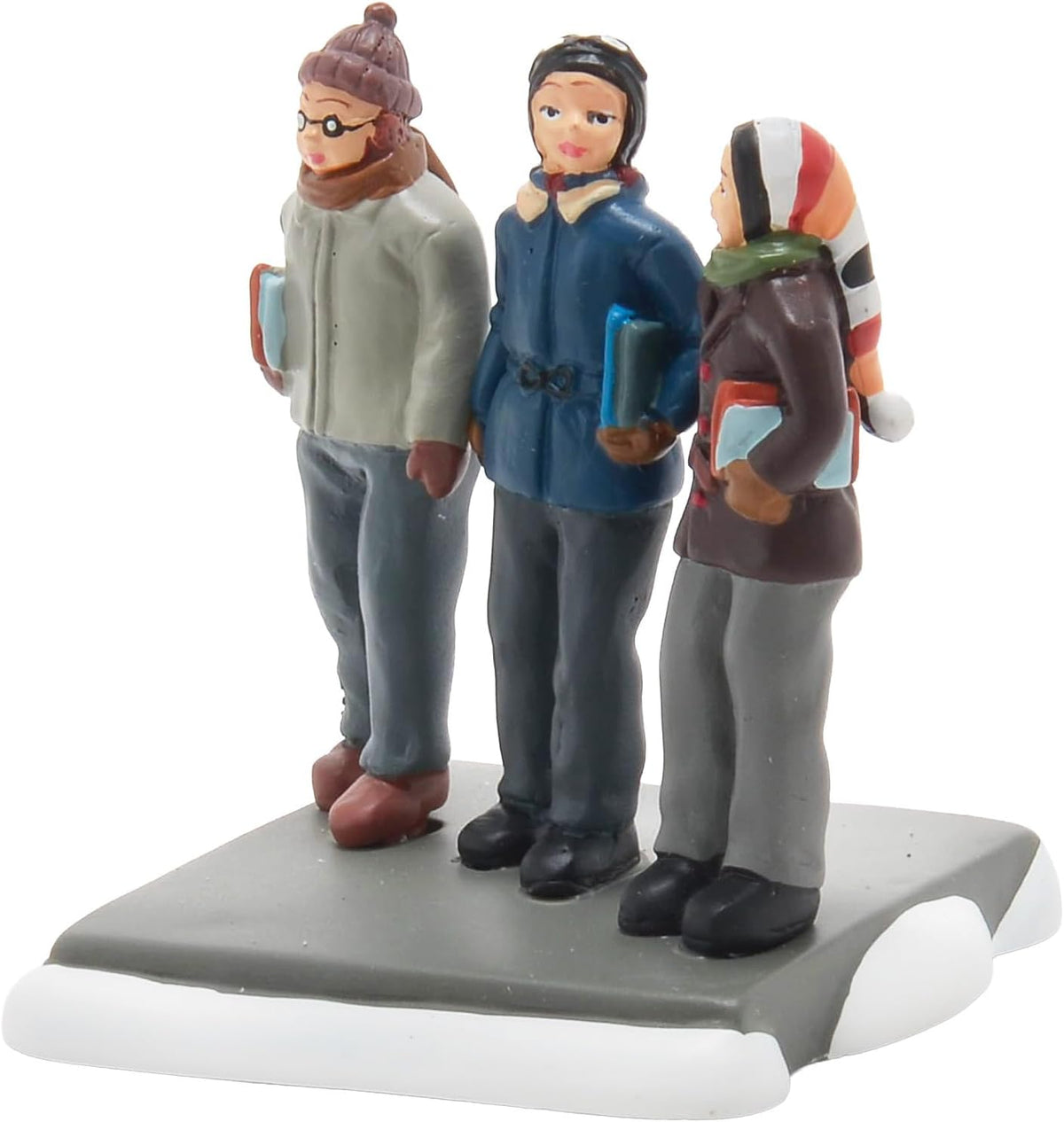 Department 56 a Christmas Story Village Accessories Cmon Guys Wait Up Figurine Set, 2.5 Inch, Multicolor