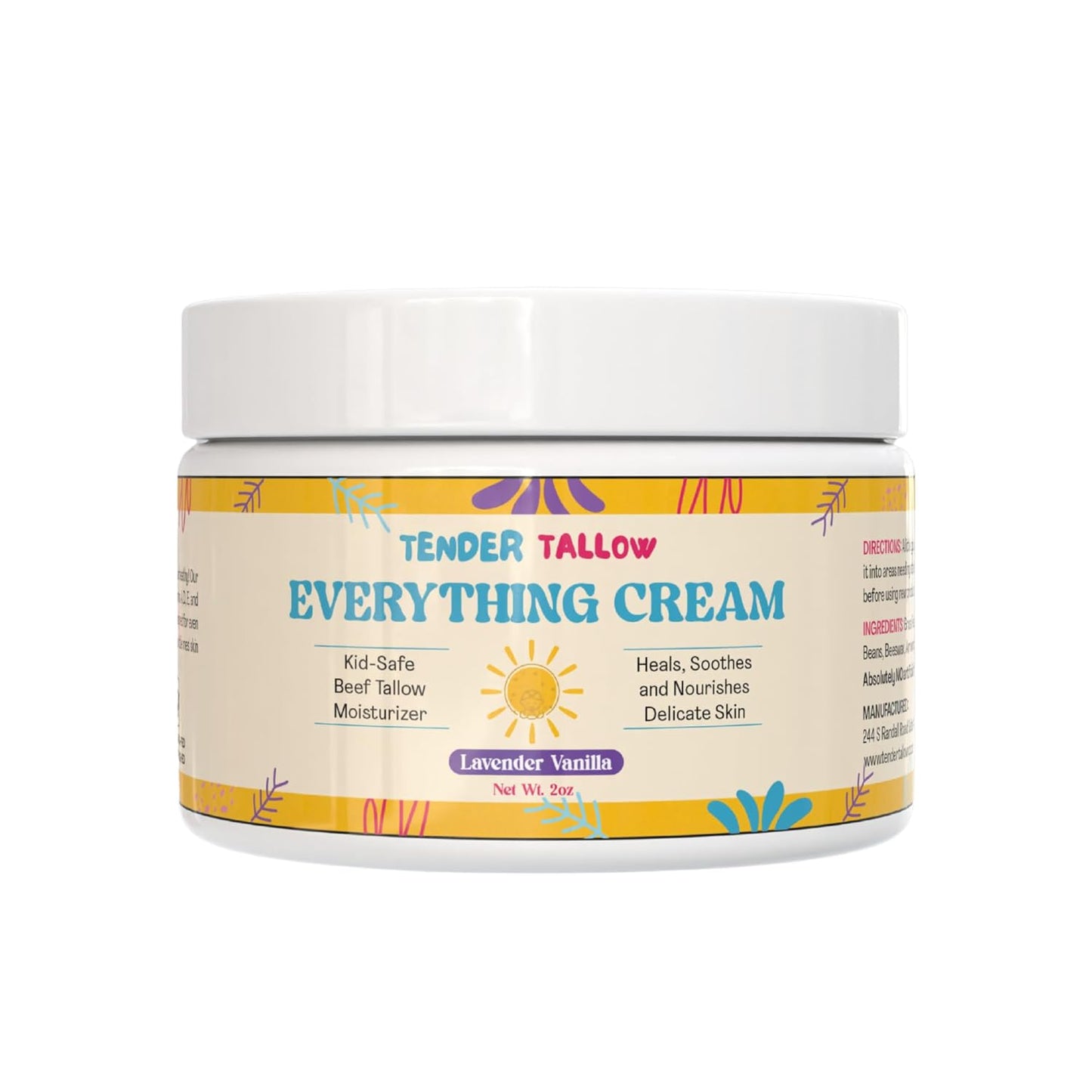 Grass-Fed Baby Tallow Cream – Natural Moisturizing Balm