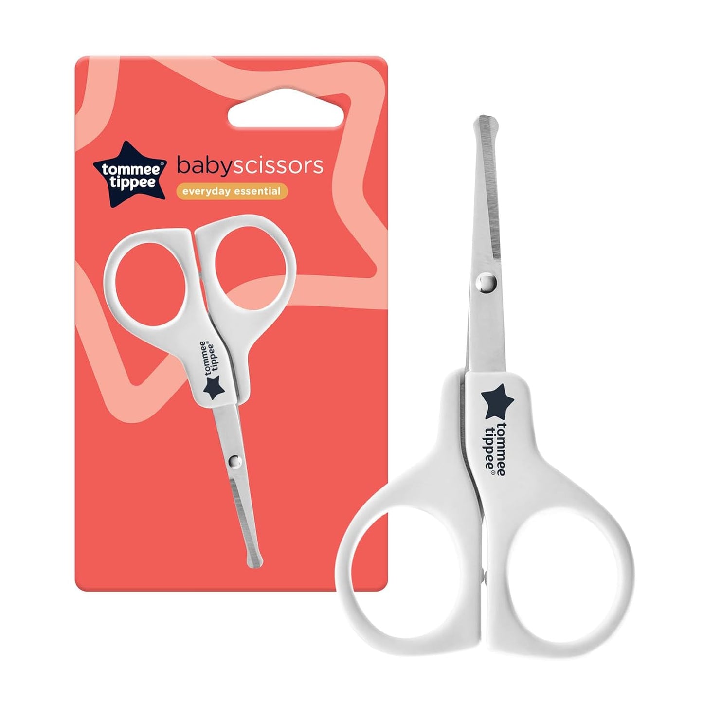 Baby Nail Scissors – Rounded Safety Design for Infants