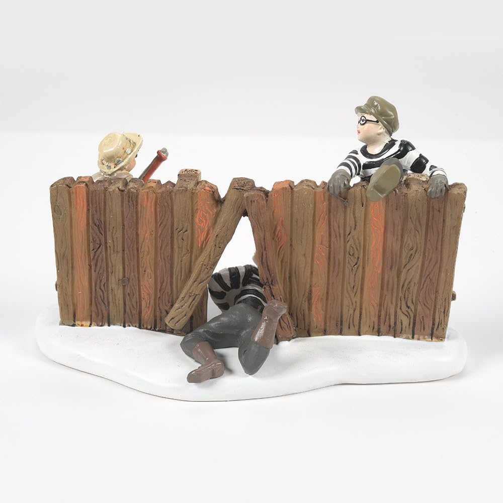 Department 56 A Christmas Story Village Ralphie and Ol' Blue Save the Day Accessory Figurine 2.5 Inch