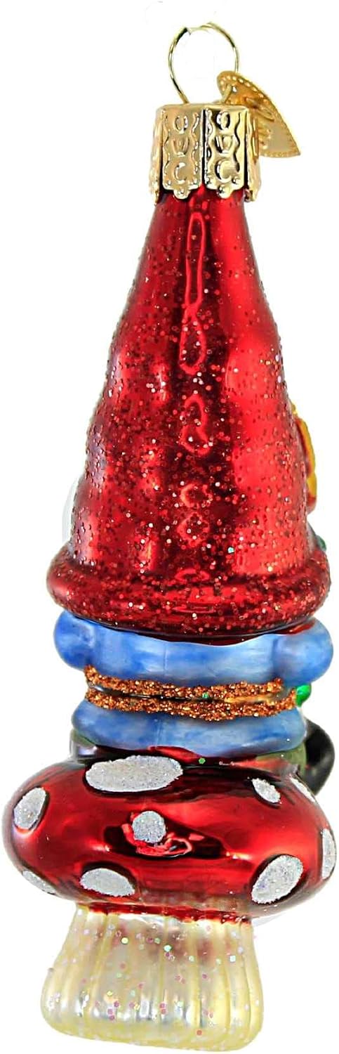 Old World Christmas Garden Gnome Tree Ornament