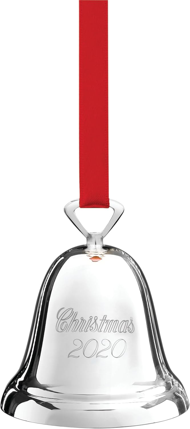 Reed & Barton 890889 2020 Silverplate Christmas Tree Annual Bell Ornament
