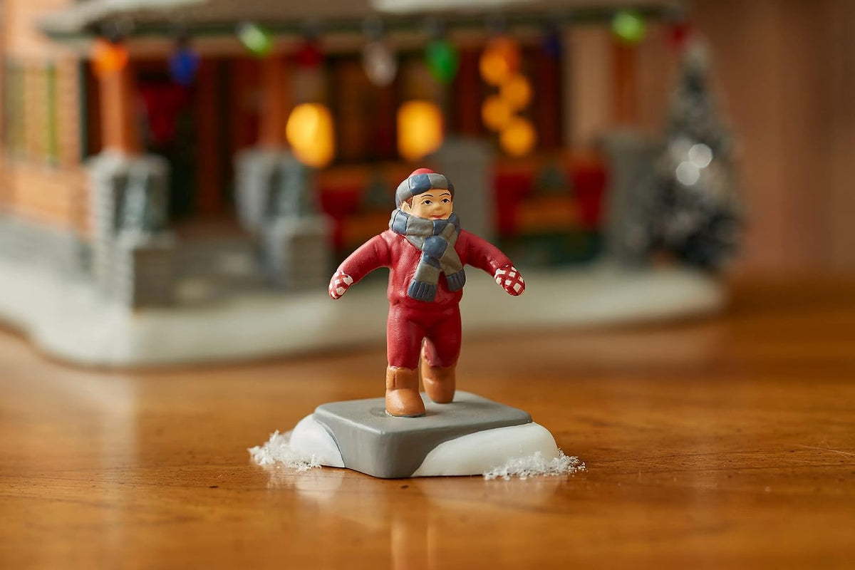 Department 56 a Christmas Story Village Accessories Cmon Guys Wait Up Figurine Set, 2.5 Inch, Multicolor