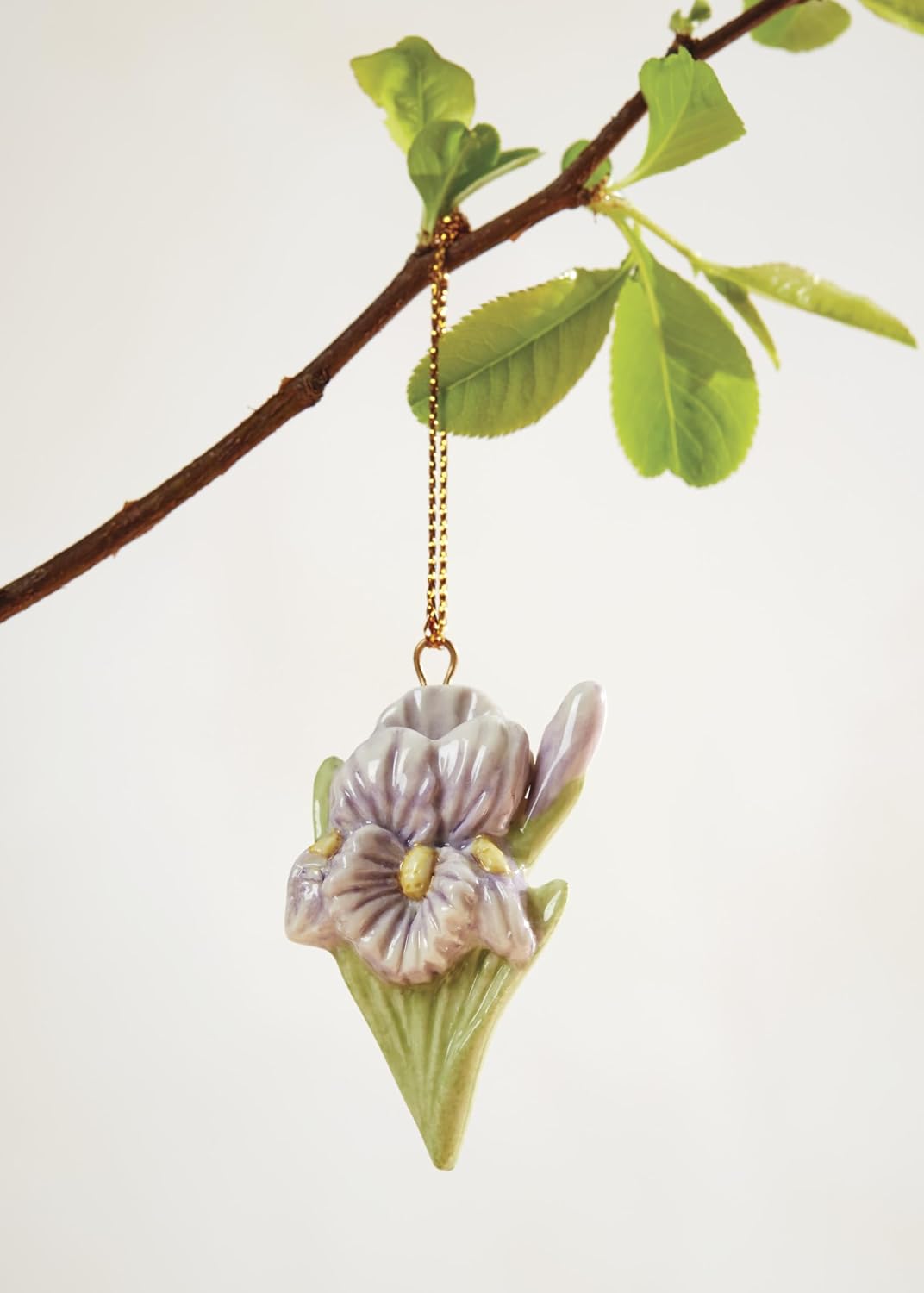 Lenox Celebrate Flowers 10-Piece Mini Hanging Ornament Set