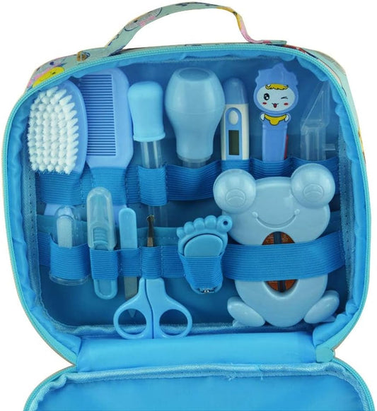 ZELINYE Baby Grooming Kit Set 13 PCS Infant Manicure & Healthcare Tools