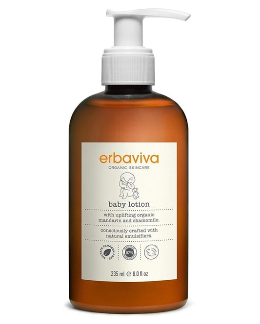 Organic Baby Lotion Natural Moisturizer for Sensitive Skin 8 Fl Oz