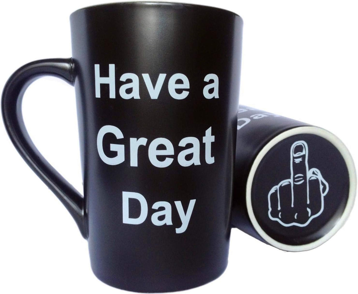 MAUAG Funny Gifts Coffee Mug, Christmas Ceramic Cup Gag Gift, 15 Oz