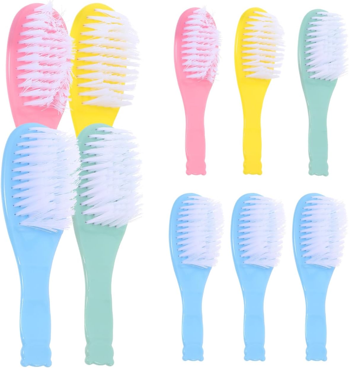 Baby Hair Brush and Comb Set Soft Bristles Grooming Kit for Newborn Toddler