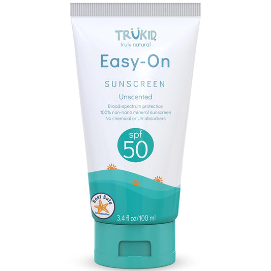 Mineral Sunscreen SPF 50 Kids and Baby Non-Toxic Zinc Oxide Face Body 3.4oz