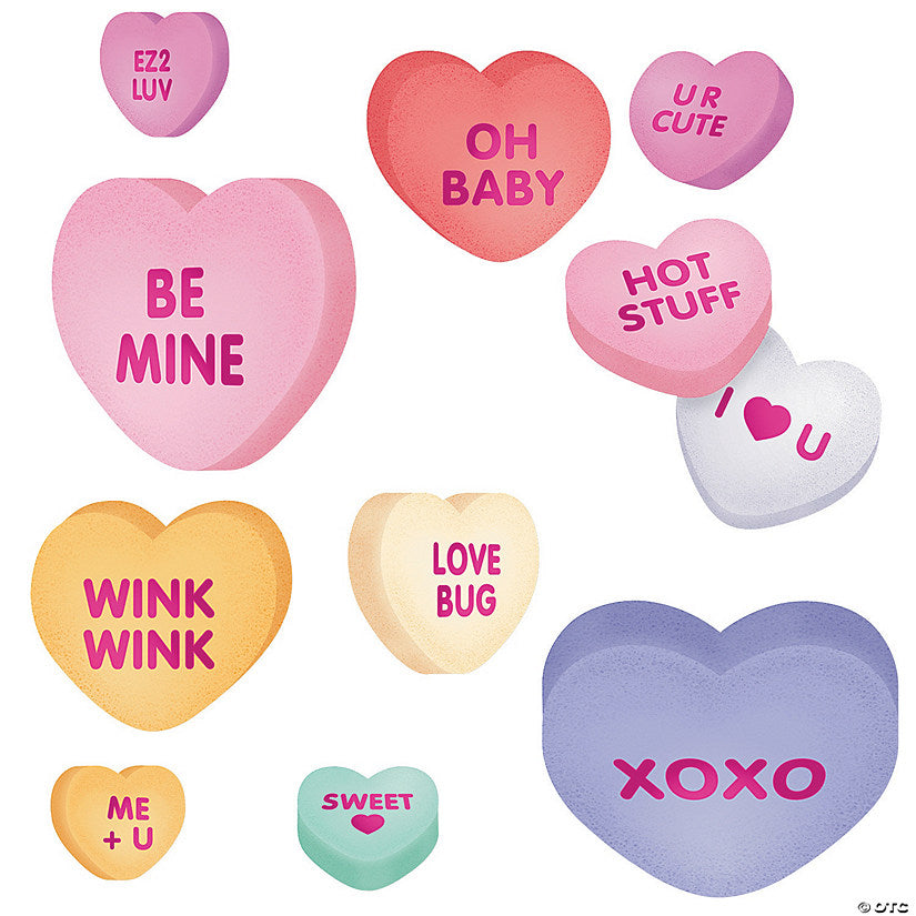 Bulk 50 Pc. Large Valentine Cutouts