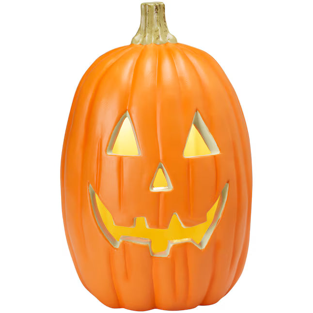 Haunted Living 1.5-ft Lighted Jack-O-Lantern Decoration