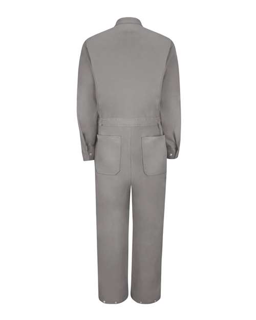 Zip-Front Cotton Coverall | USA Decoration
