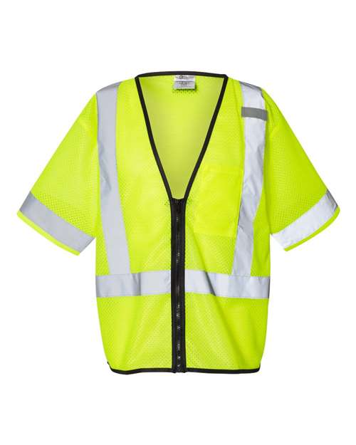 Economy Single Pocket Zipper Vest | USA Decoration