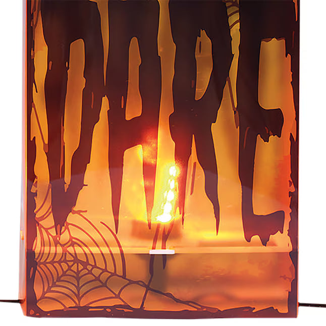 Haunted Living 1-ft Freestanding Lighted Haunted house Yard decoration