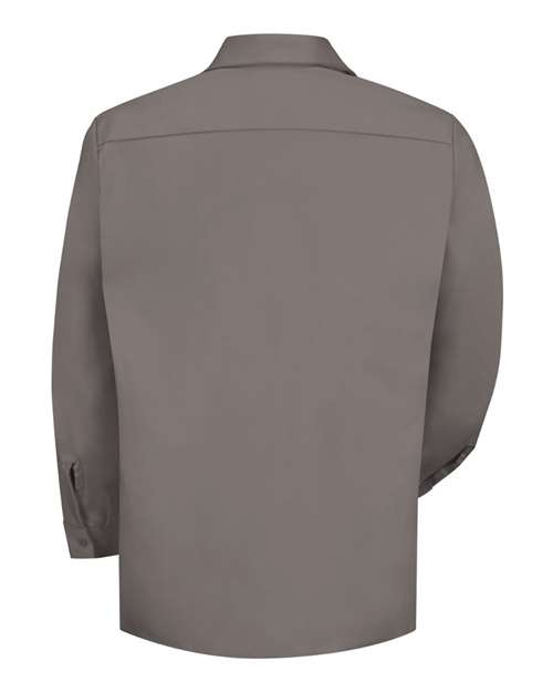 Cotton Long Sleeve Uniform Shirt - Tall Sizes | USA Decoration