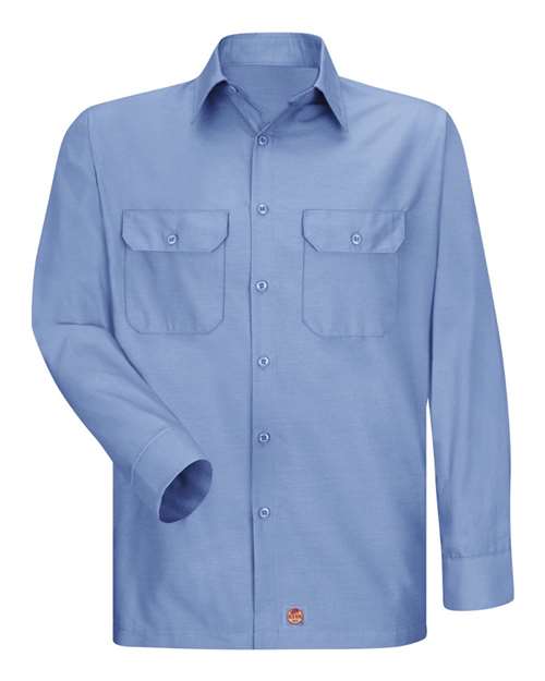 Ripstop Long Sleeve Work Shirt | Tall Sizes | USA Decoration