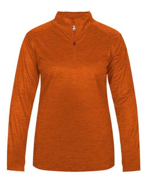 Women’s Tonal Blend Quarter-Zip Pullover | USA Decoration