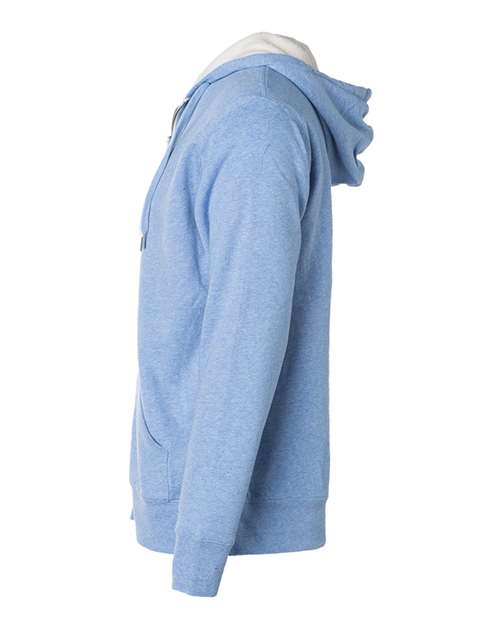 Sherpa-Lined Hooded Sweatshirt | USA Decoration