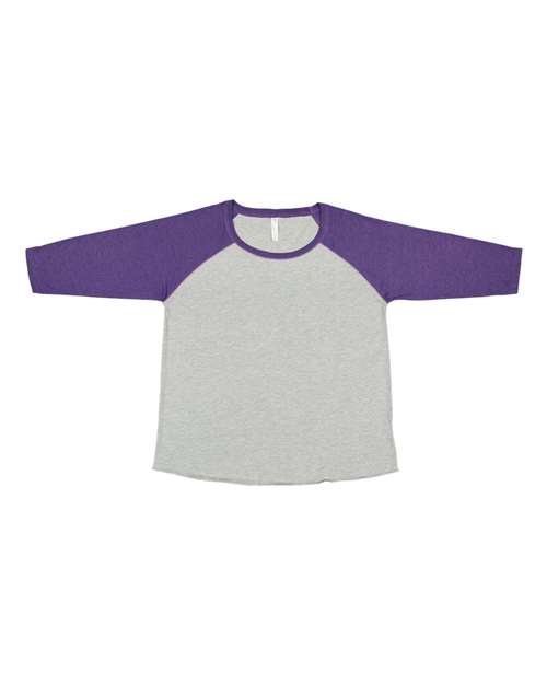 Curvy Collection Women's Baseball Three-Quarter Sleeve Tee | USA Decoration