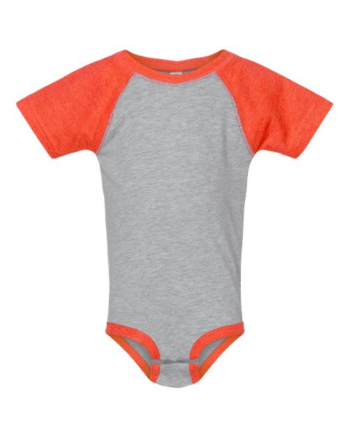 Infant Baseball Fine Jersey Bodysuit | USA Decoration