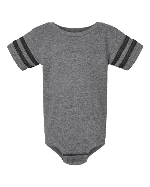 Infant Football Fine Jersey Bodysuit | USA Decoration