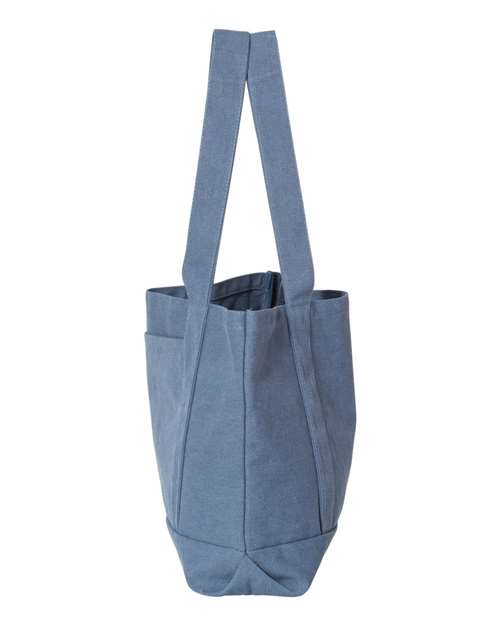 Seaside Cotton Pigment Dyed Resort Tote | USA Decoration