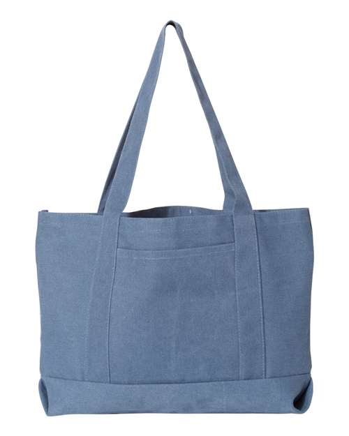 Seaside Cotton Pigment Dyed Resort Tote | USA Decoration