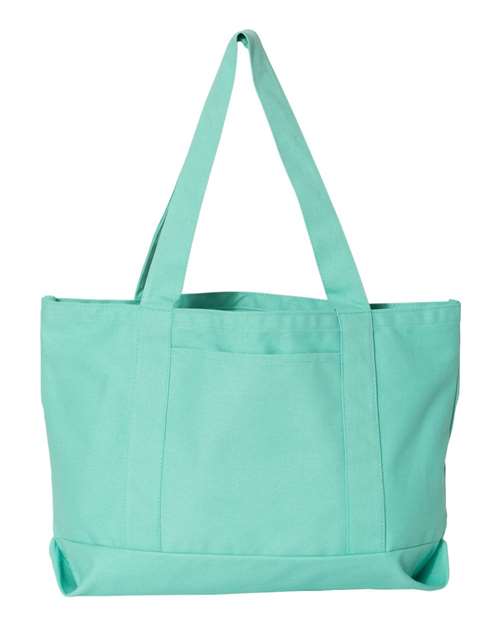 Seaside Cotton Pigment Dyed Resort Tote | USA Decoration