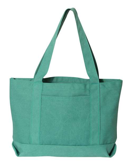 Seaside Cotton Pigment Dyed Resort Tote | USA Decoration
