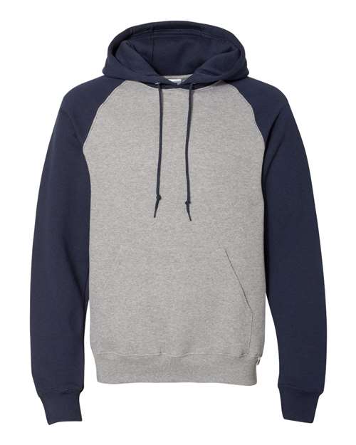 Dri Power® Colorblock Raglan Hooded Sweatshirt | USA Decoration