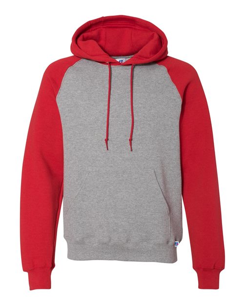 Dri Power® Colorblock Raglan Hooded Sweatshirt | USA Decoration