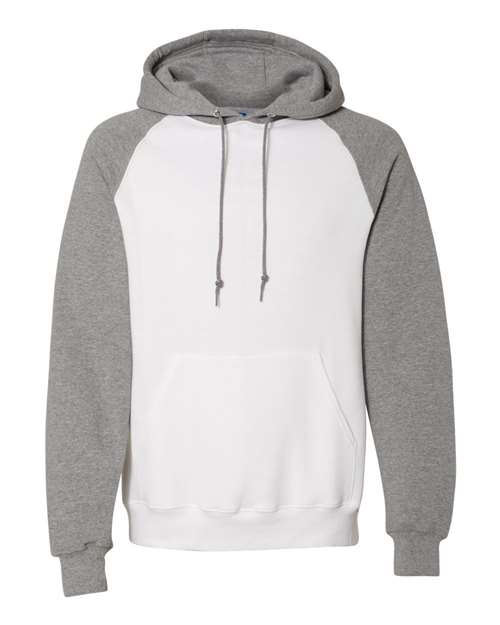 Dri Power® Colorblock Raglan Hooded Sweatshirt | USA Decoration