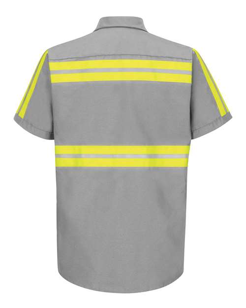 Enhanced Visibility Industrial Work Shirt - Tall Sizes | USA Decoration