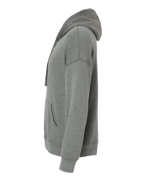 Sponge Fleece Drop Shoulder Hoodie | USA Decoration