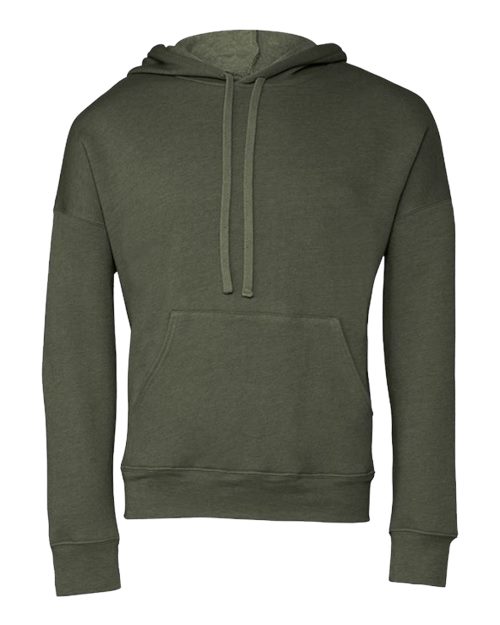 Sponge Fleece Drop Shoulder Hoodie | USA Decoration