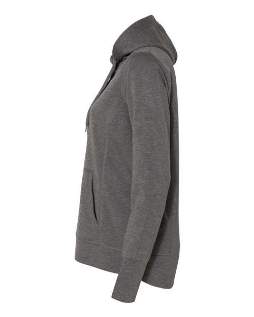 Women’s Omega Stretch Snap-Placket Hooded Pullover | USA Decoration