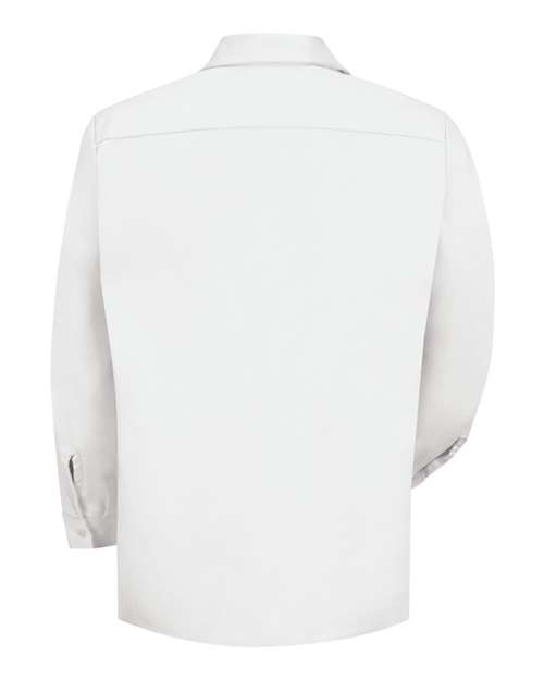 Cotton Long Sleeve Uniform Shirt - Tall Sizes | USA Decoration