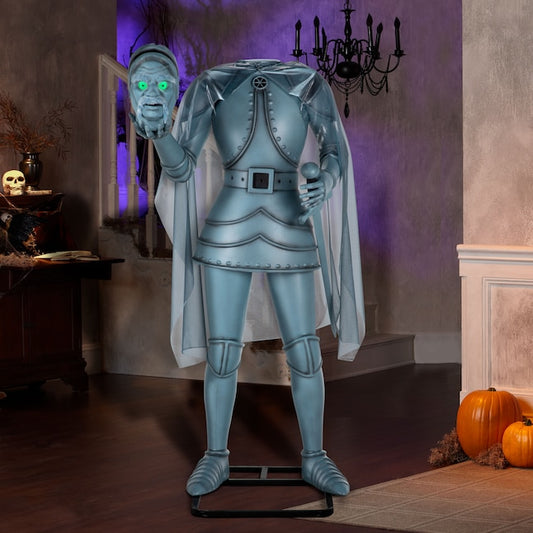The Haunted Mansion Musical Headless Knight Animatronic 6 FT | USA Decoration