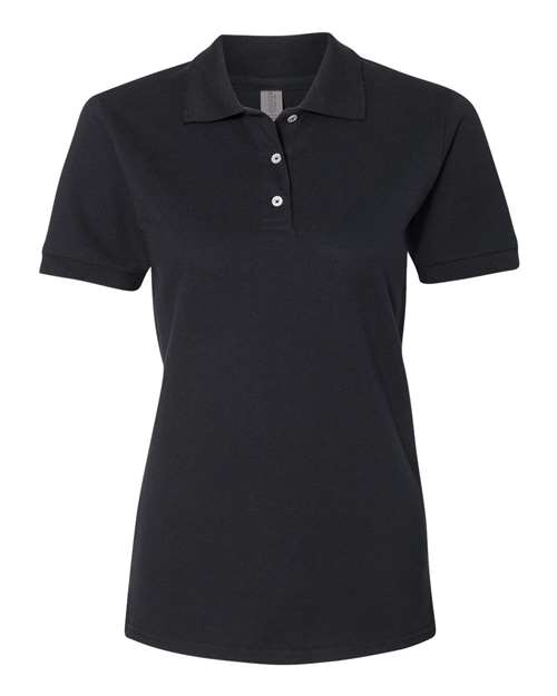 Women's 100% Ring-Spun Cotton Piqué Polo | USA Decoration