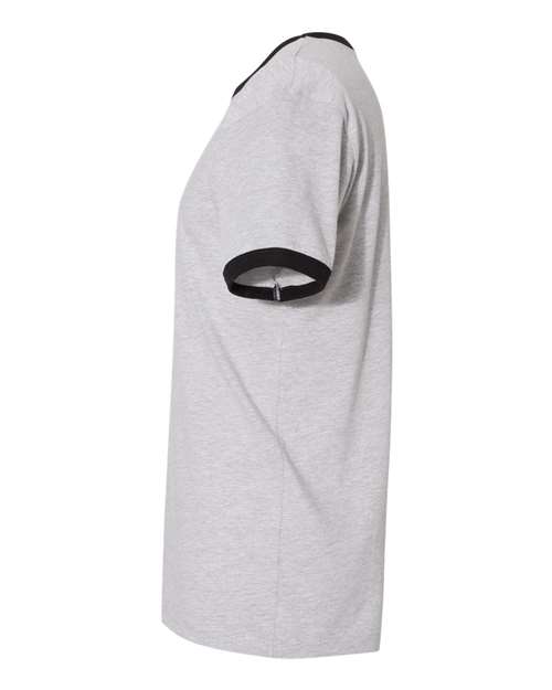 Cotton Ringer T-Shirt | USA Decoration