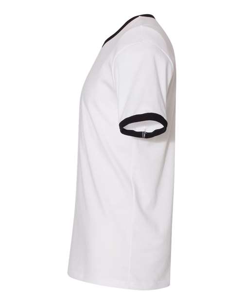 Cotton Ringer T-Shirt | USA Decoration