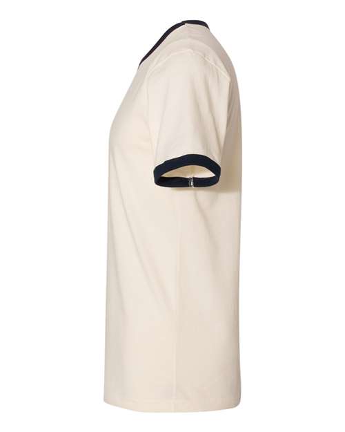 Cotton Ringer T-Shirt | USA Decoration