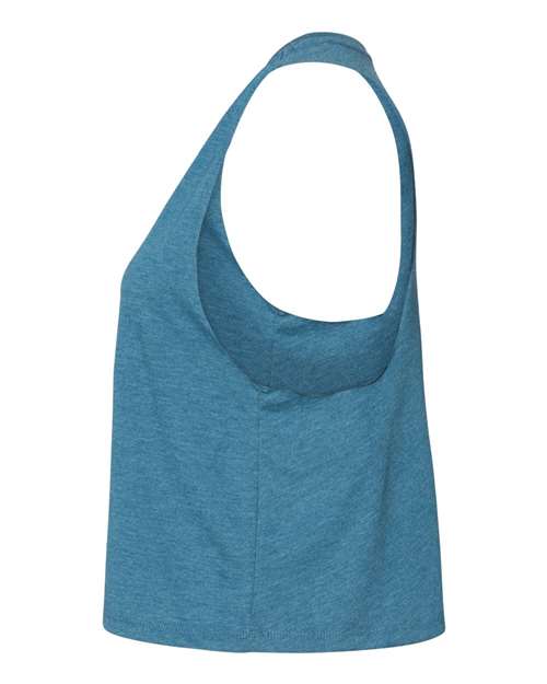 Women's Racerback Crop Tank | USA Decoration
